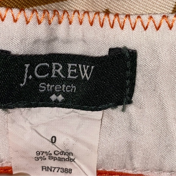 EUC J. CREW STRETCH WOMENS COTTON VINTAGE STYLE PAISLEY PATTERN MINI SKIRT•S/0 - Picture 12 of 14